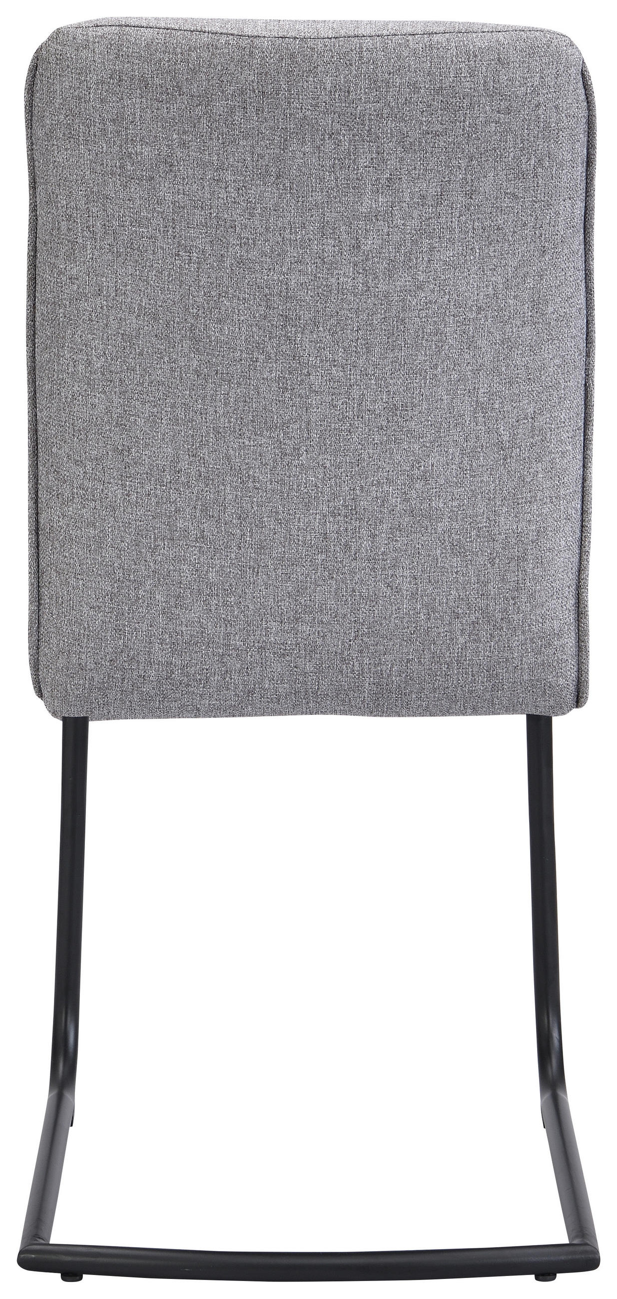 STOLICA  crna, svijetlo siva  metal, tekstil      - svijetlo siva/crna, Design, metal/tekstil (47/91/59cm) - Hom`in