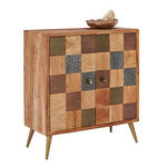 KOMMODE 96/106/44 cm  - Messingfarben/Goldfarben, Trend, Holz/Metall (96/106/44cm) - Landscape