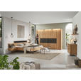 BETTANLAGE 200/200 cm  in Schwarz, Wildeiche  - Wildeiche/Schwarz, Design, Holz/Textil (200/200cm) - Valnatura