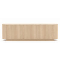 LOWBOARD  in 181/53/43 cm  - Eichefarben/Beigebraun, Design, Holzwerkstoff/Metall (181/53/43cm) - MID.YOU