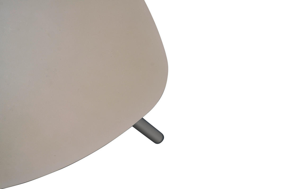 BEISTELLTISCH 50/50/50 cm Grau  - Grau, Design, Metall (50/50/50cm) - Xora