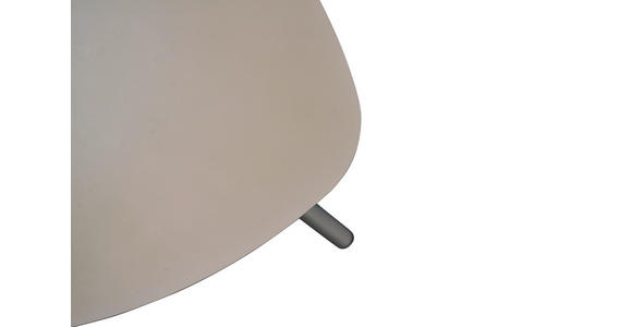BEISTELLTISCH - Grau, Design, Metall (50/50/50cm) - Xora