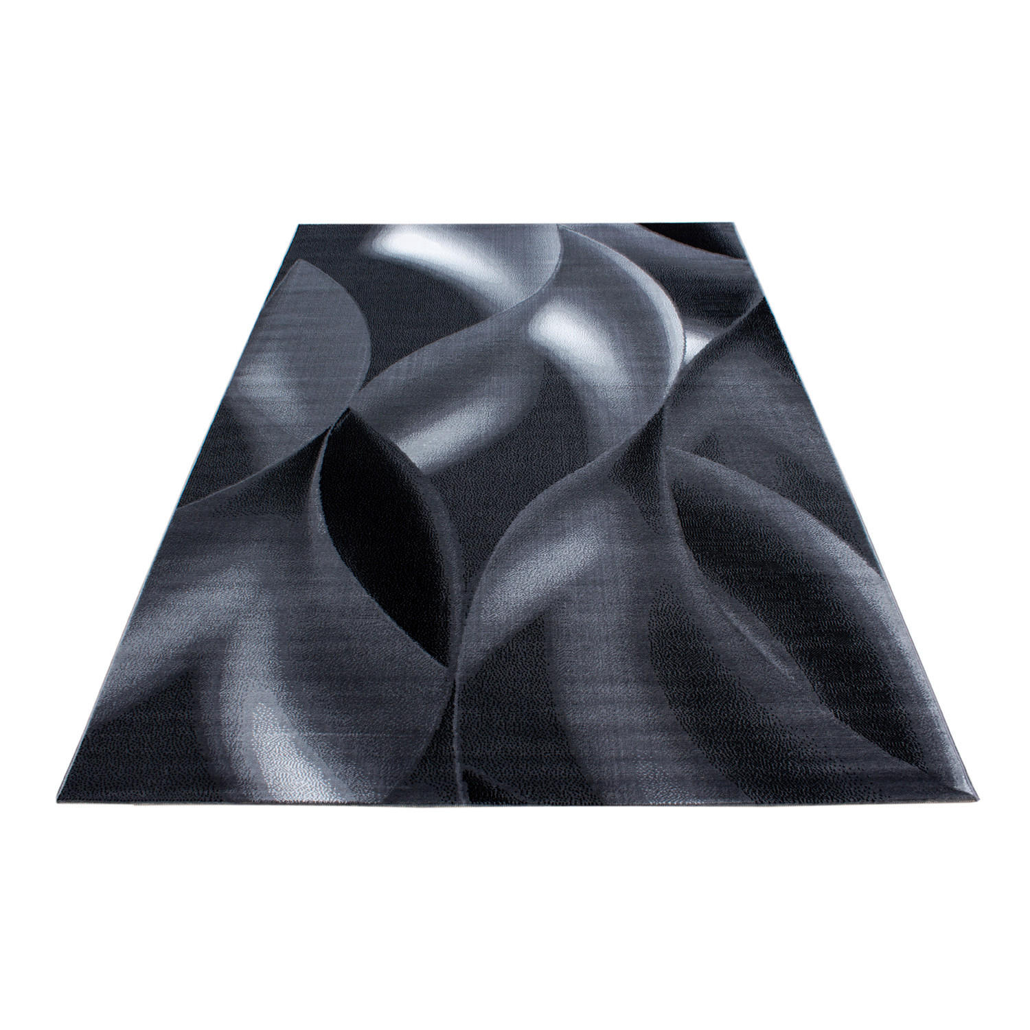 WEBTEPPICH 200/290 cm Plus 8008 Schwarz  - Schwarz, KONVENTIONELL, Textil (200/290cm) - Novel