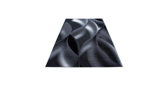 WEBTEPPICH 80/150 cm Plus 8008 Schwarz  - Schwarz, KONVENTIONELL, Textil (80/150cm) - Novel