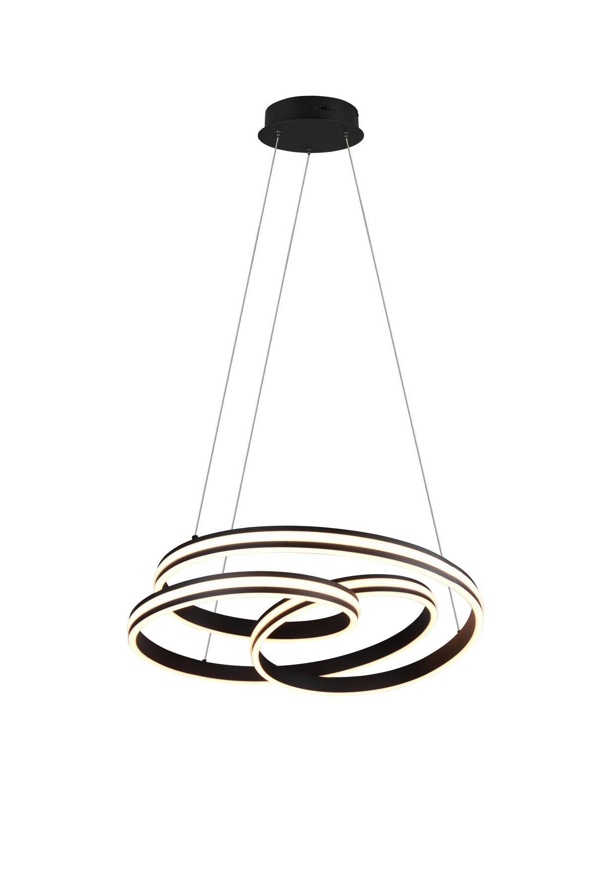 LED-HÄNGELEUCHTE 60/150 cm    - Schwarz, Basics, Metall (60/150cm) - Trio Leuchten