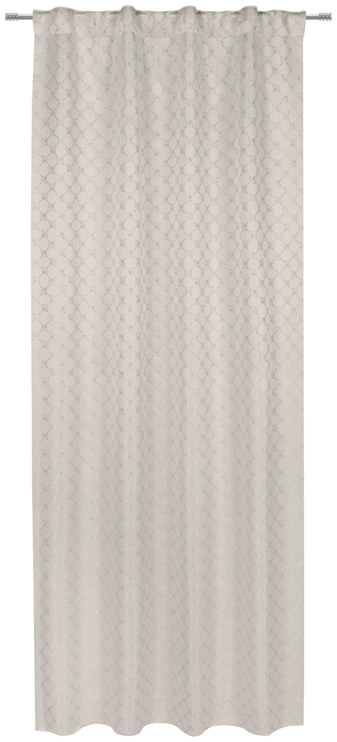 HOTOVÝ ZÁVES, nepriehľadné, 130/250 cm - strieborná, Basics, textil (130/250cm) - Joop!