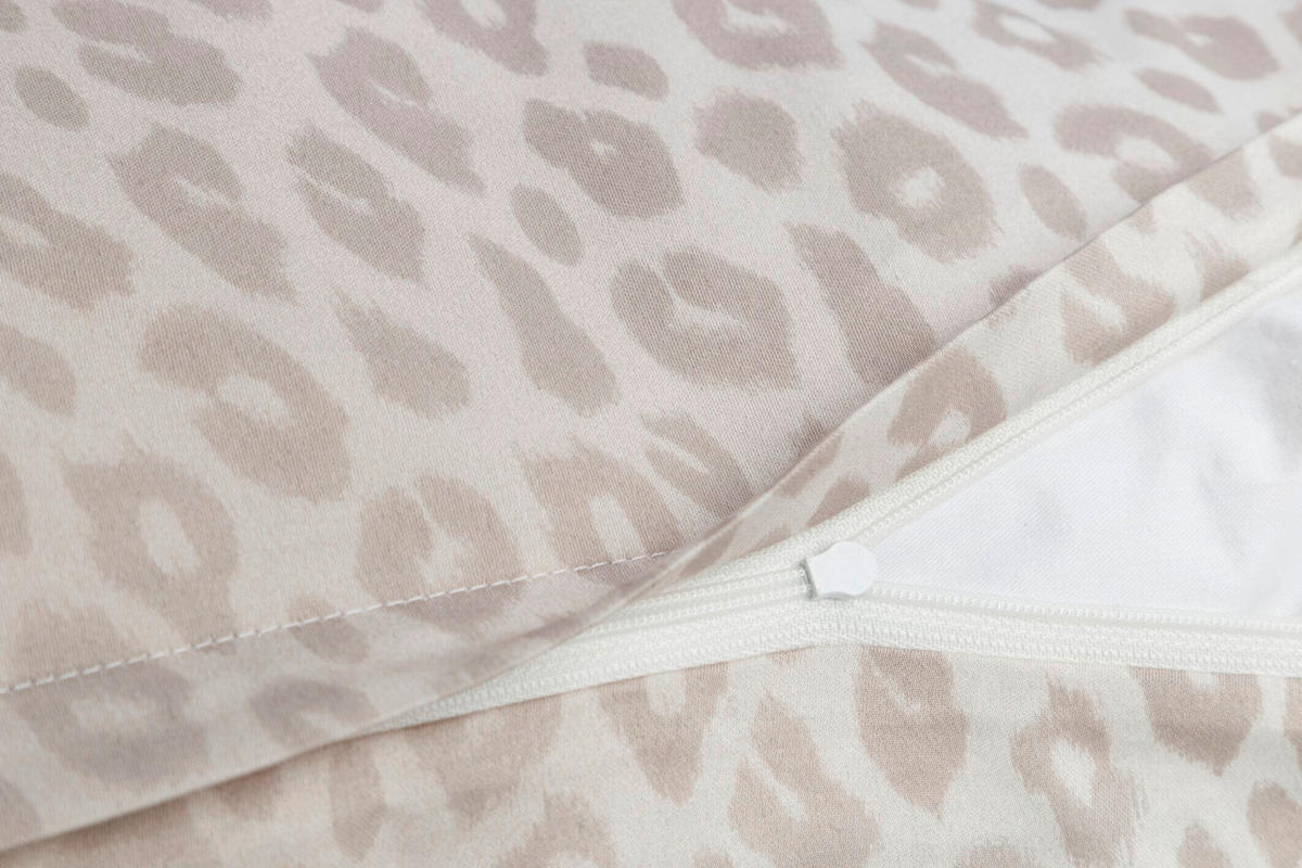 BETTWÄSCHE 2-teilig JOOP! LEO Jersey 135/200 cm  - Creme, Basics, Textil (135/200cm) - Joop!