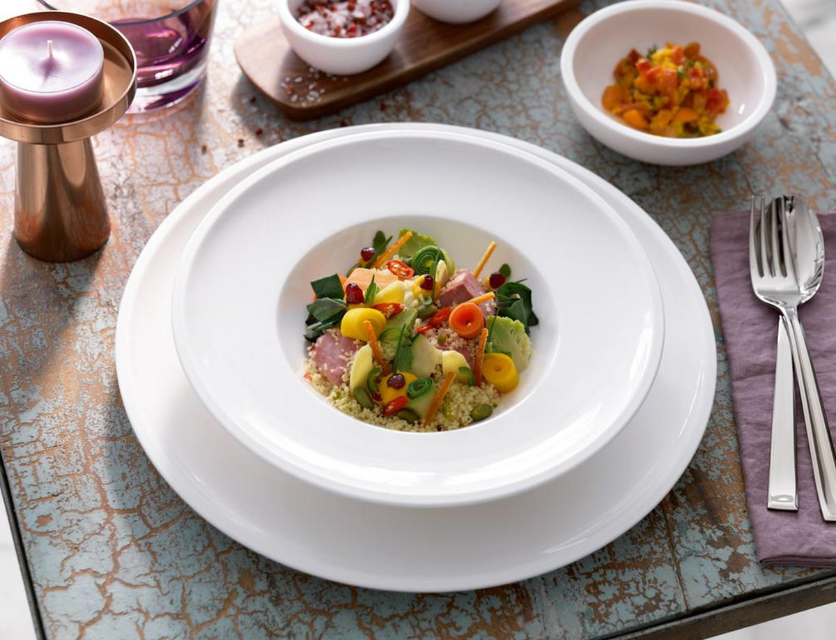 MÜZLIS TÁL 14,20 cm  - fehér, Konventionell, kerámia (14,20cm) - Villeroy & Boch