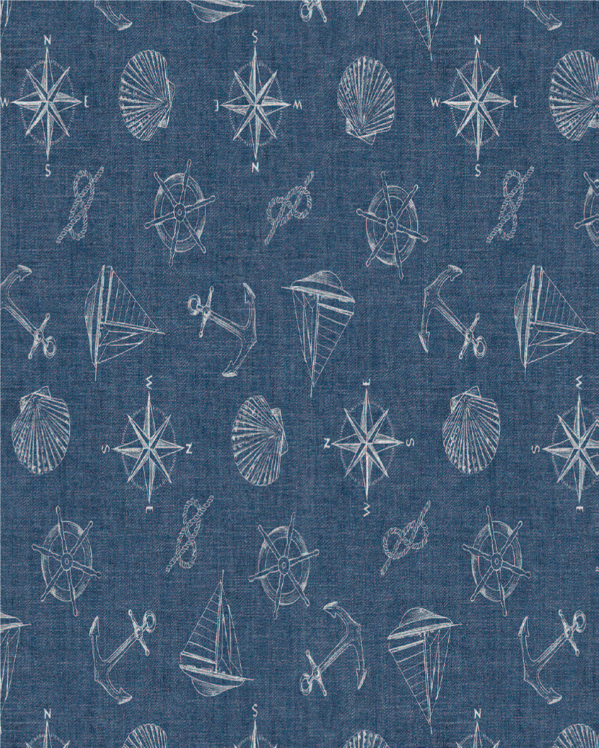 ASZTALTERÍTŐ   - kék, Basics, textil (2000cm)