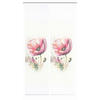 FLÄCHENVORHANG in Rosa, Weiß, Salbeigrün halbtransparent  - Salbeigrün/Rosa, Natur, Textil (60cm)