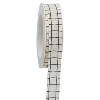 GESCHENKBAND  - Creme, Basics, Kunststoff (2,5cm)