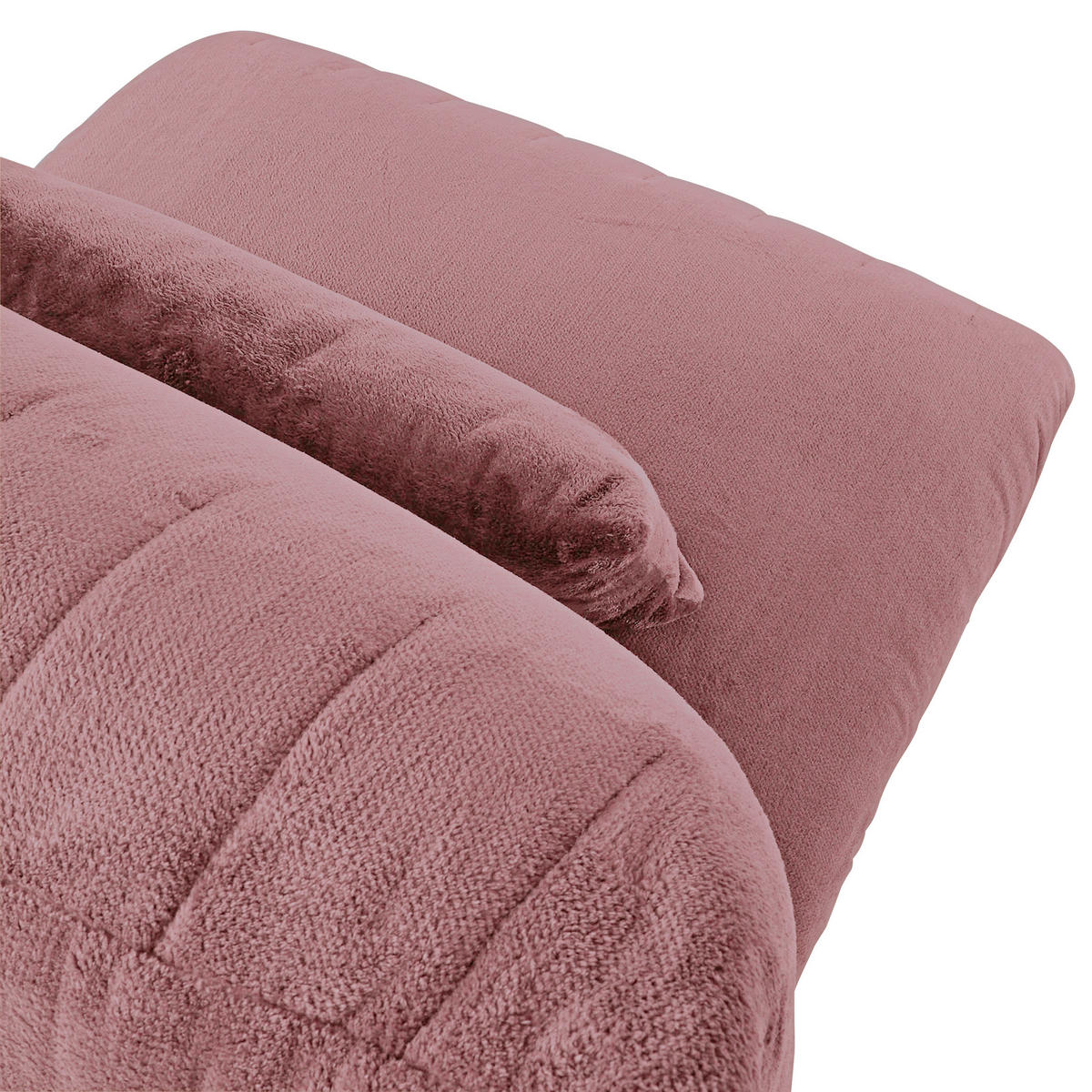 FÅTÖLJ i textil rosa  - svart/rosa, Klassisk, textil/plast (100/86/100cm) - MID.YOU