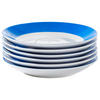 UNTERTASSENSET - Blau/Weiß, Basics, Keramik (15,5cm) - Van Well