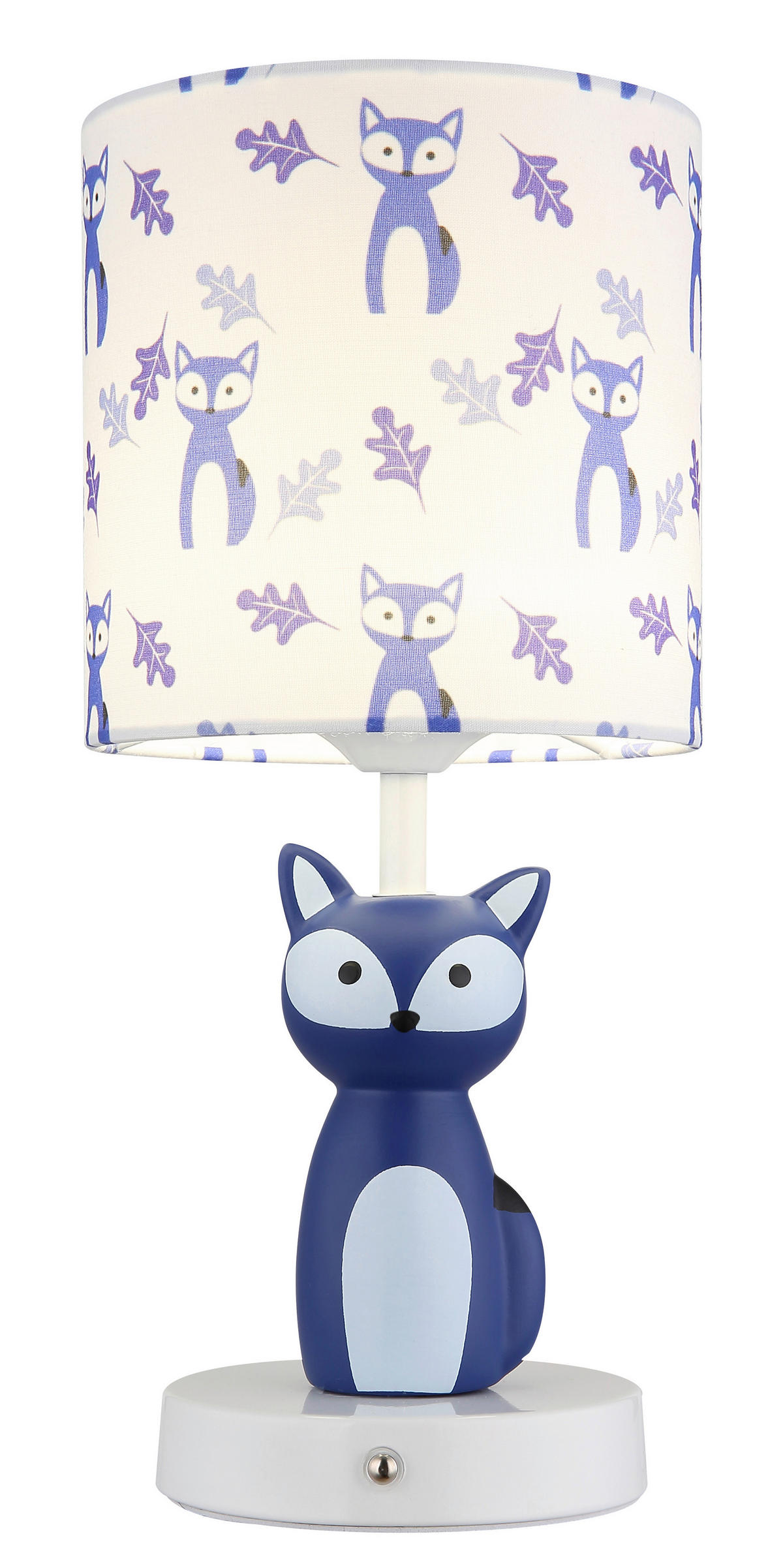 LED-TISCHLEUCHTE 15/33,5 cm   - Blau/Weiß, Trend, Keramik/Kunststoff (15/33,5cm) - Globo