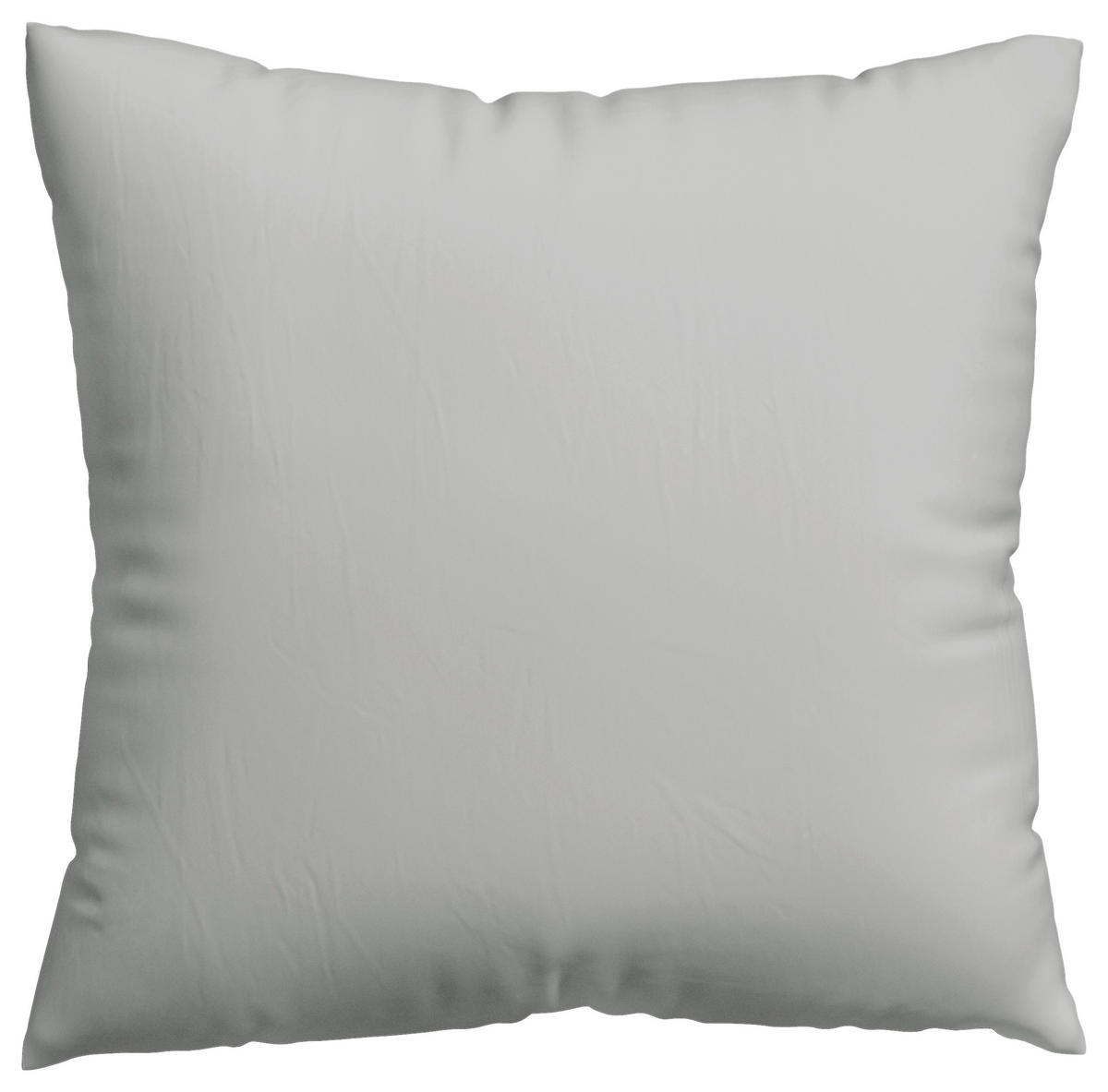 KISSENHÜLLE KNITTED JERSEY 40/40 cm  - Hellgrau, Basics, Textil (40/40cm) - Schlafgut