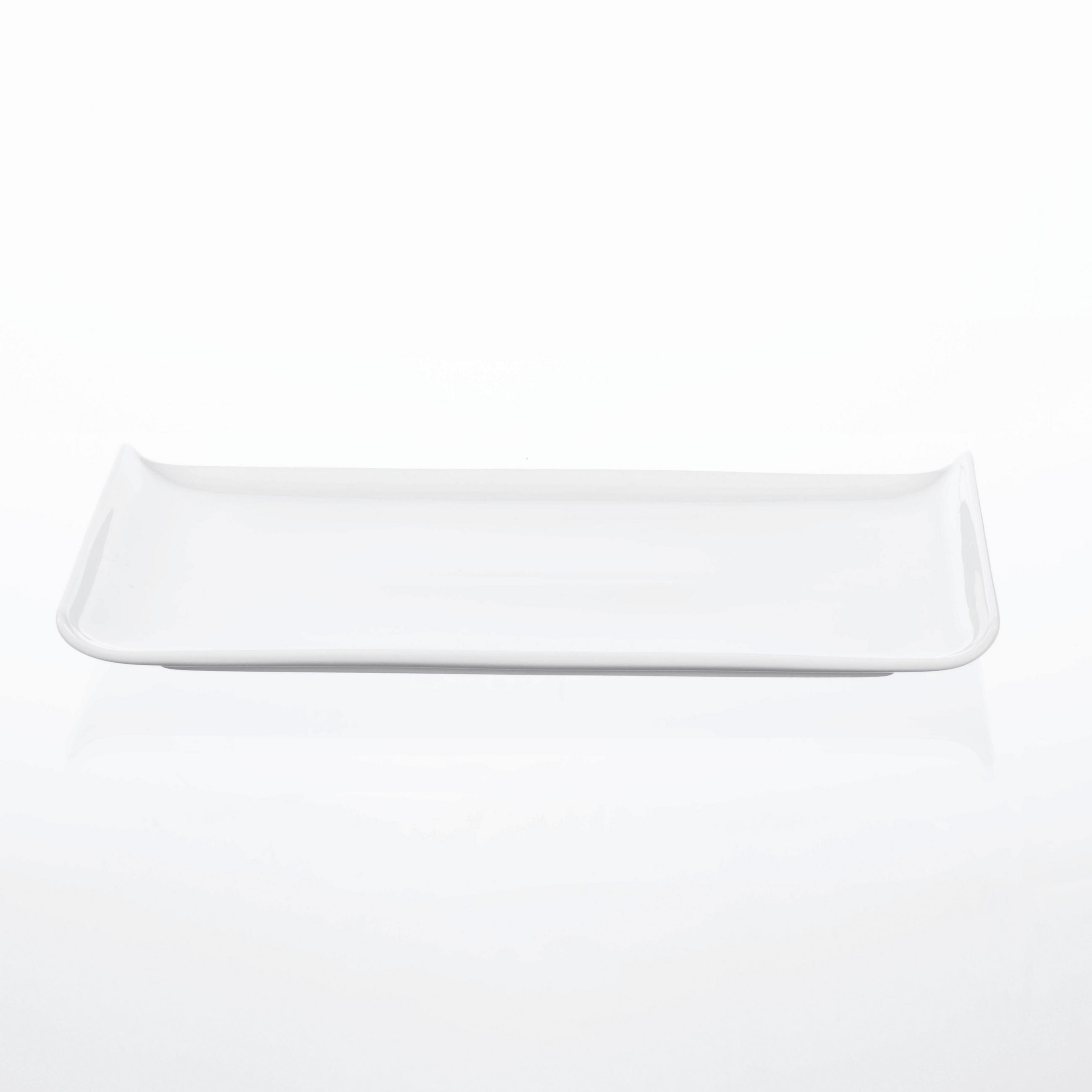 SERVIERPLATTE  - Weiß, Basics, Keramik (30/14/3cm)