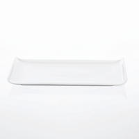 SERVIERPLATTE  - Weiß, Basics, Keramik (30/14/3cm)