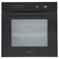 EINBAUBACKOFEN AB900-19  - Schwarz, Basics, Glas/Metall (59,5/59,5/57,5cm) - Respekta