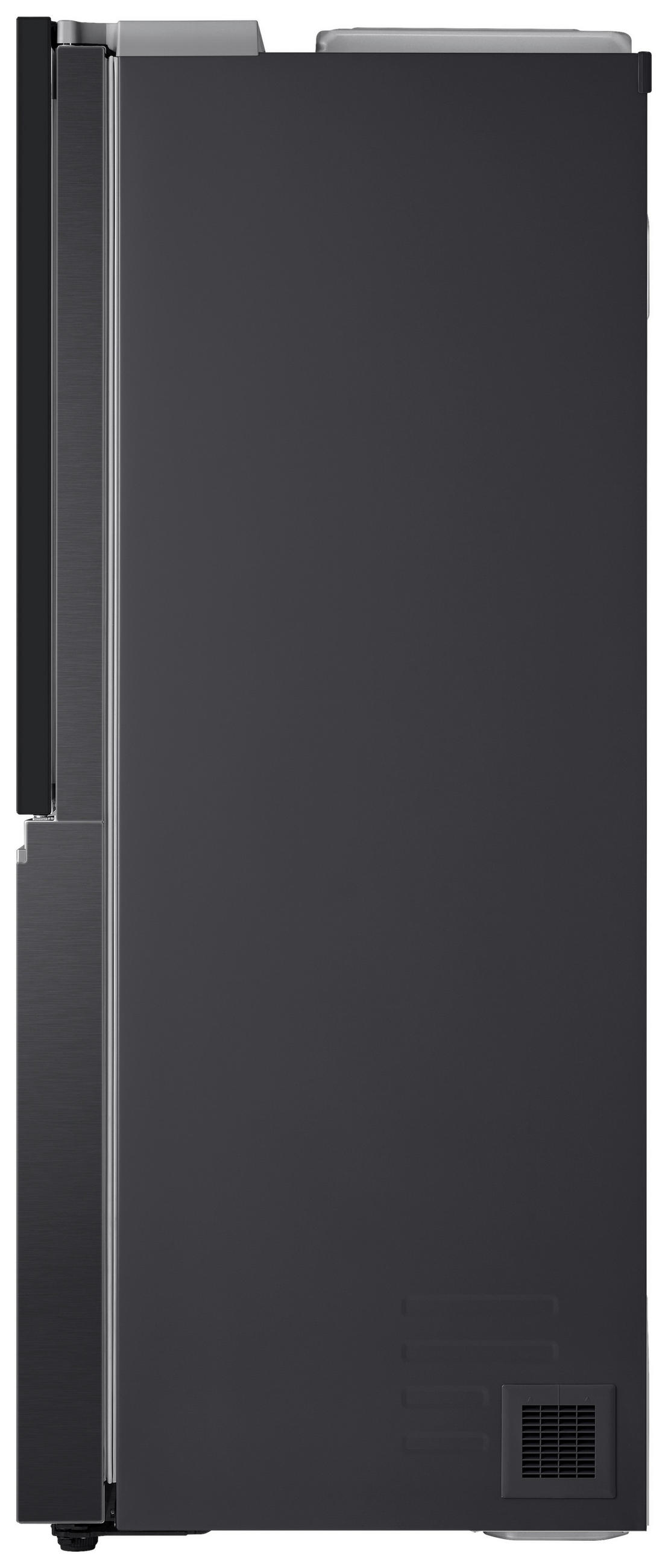 SIDE-BY-SIDE 91,3/179/73,5 cm GSXV90MCDE  - Schwarz, Basics, Glas/Kunststoff (91,3/179/73,5cm) - LG