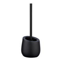 WC-BÜRSTENGARNITUR in Keramik  Kunststoff   - Schwarz, Basics, Keramik/Kunststoff (13,5/38/13,5cm) - Wenko