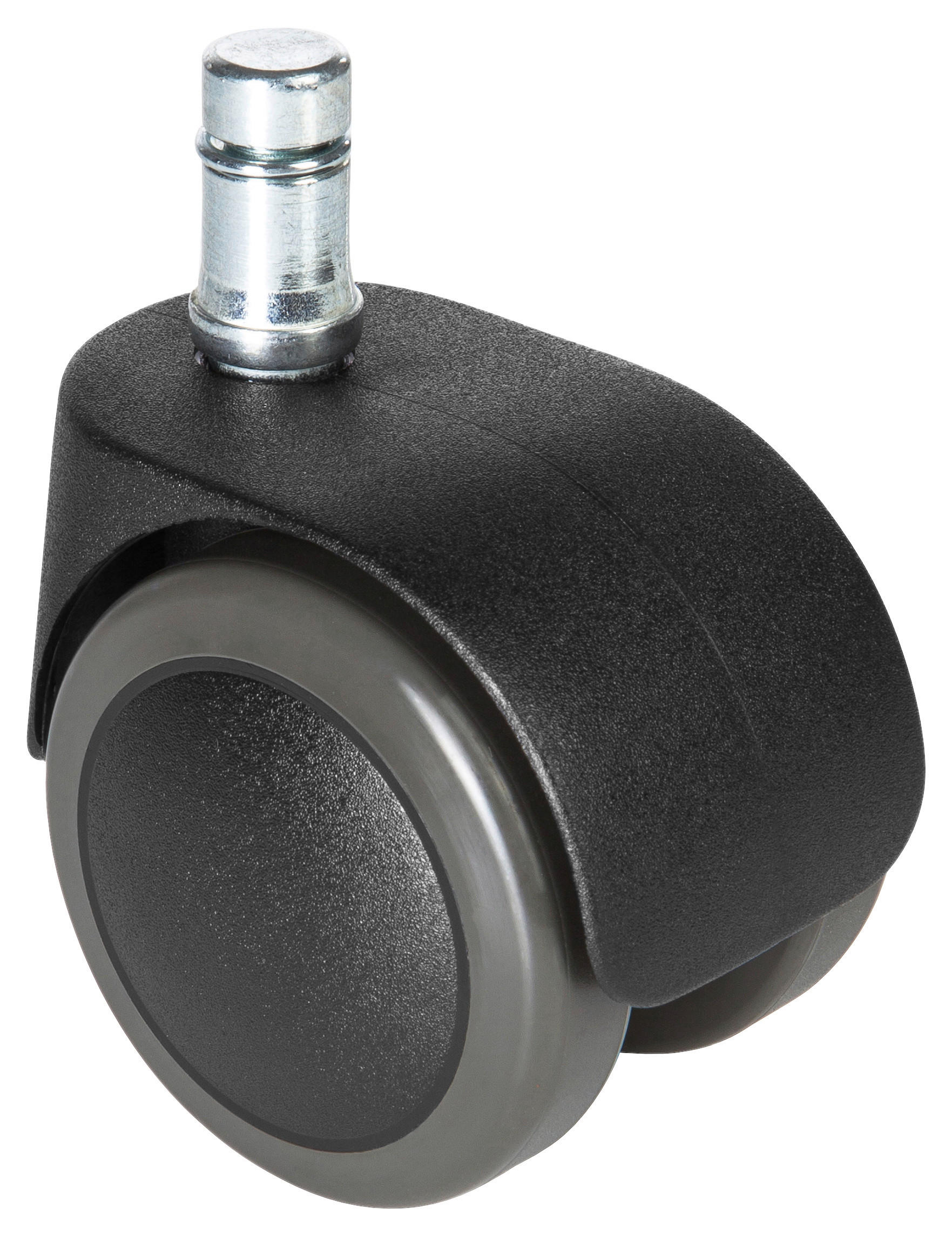 DREHSTUHLROLLE - Schwarz, MODERN, Kunststoff/Metall (5/6/5cm) - MID.YOU