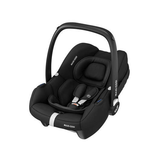 BABYSCHALE Cabriofix i-Size Essential Black   - Schwarz, Basics, Kunststoff/Textil (44/55,5/66cm) - Maxi-Cosi