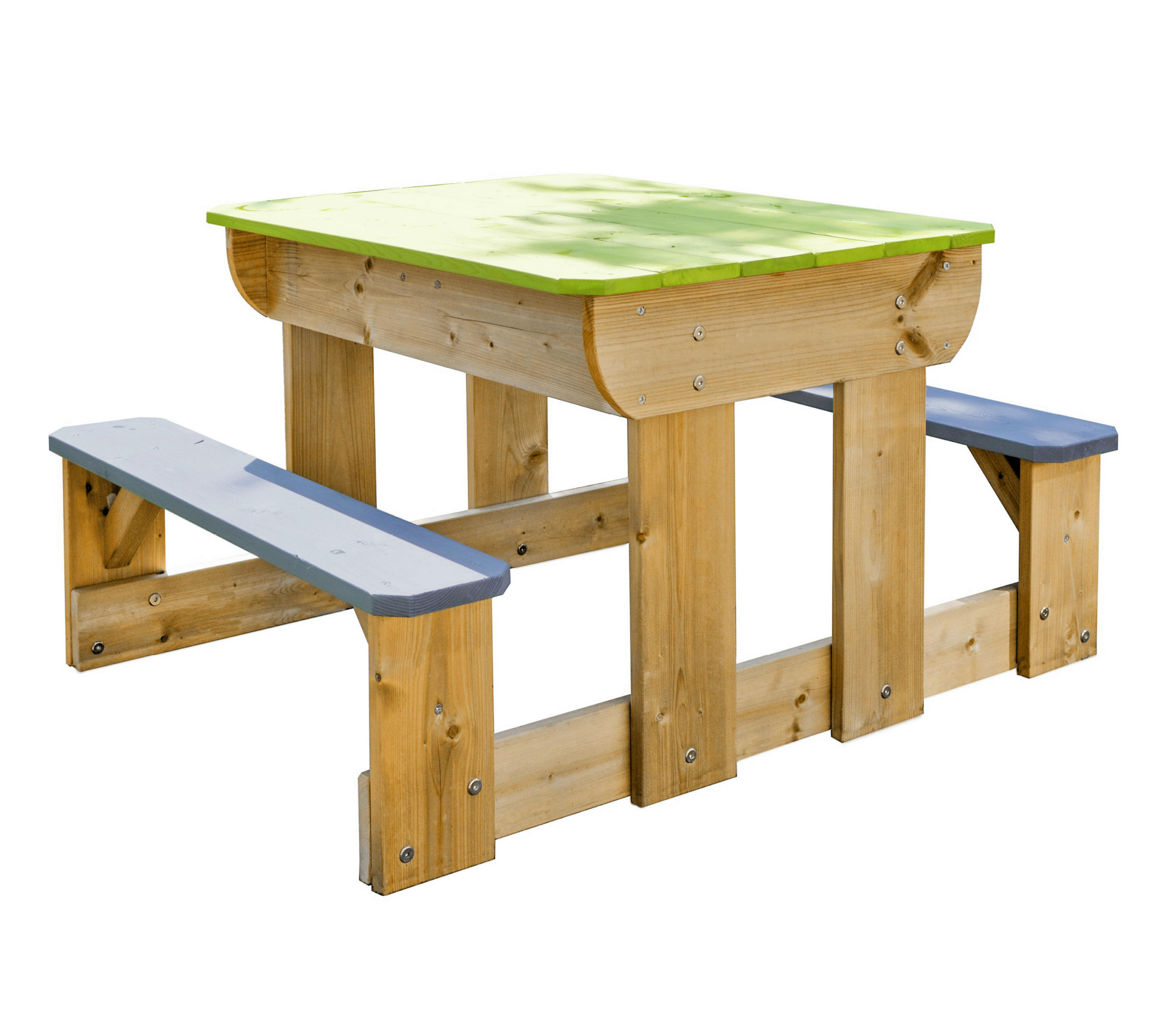 WASSERSPIELTISCH Kieferfarben  - Kieferfarben, KONVENTIONELL, Holz (100/53/80cm) - Ambia Garden