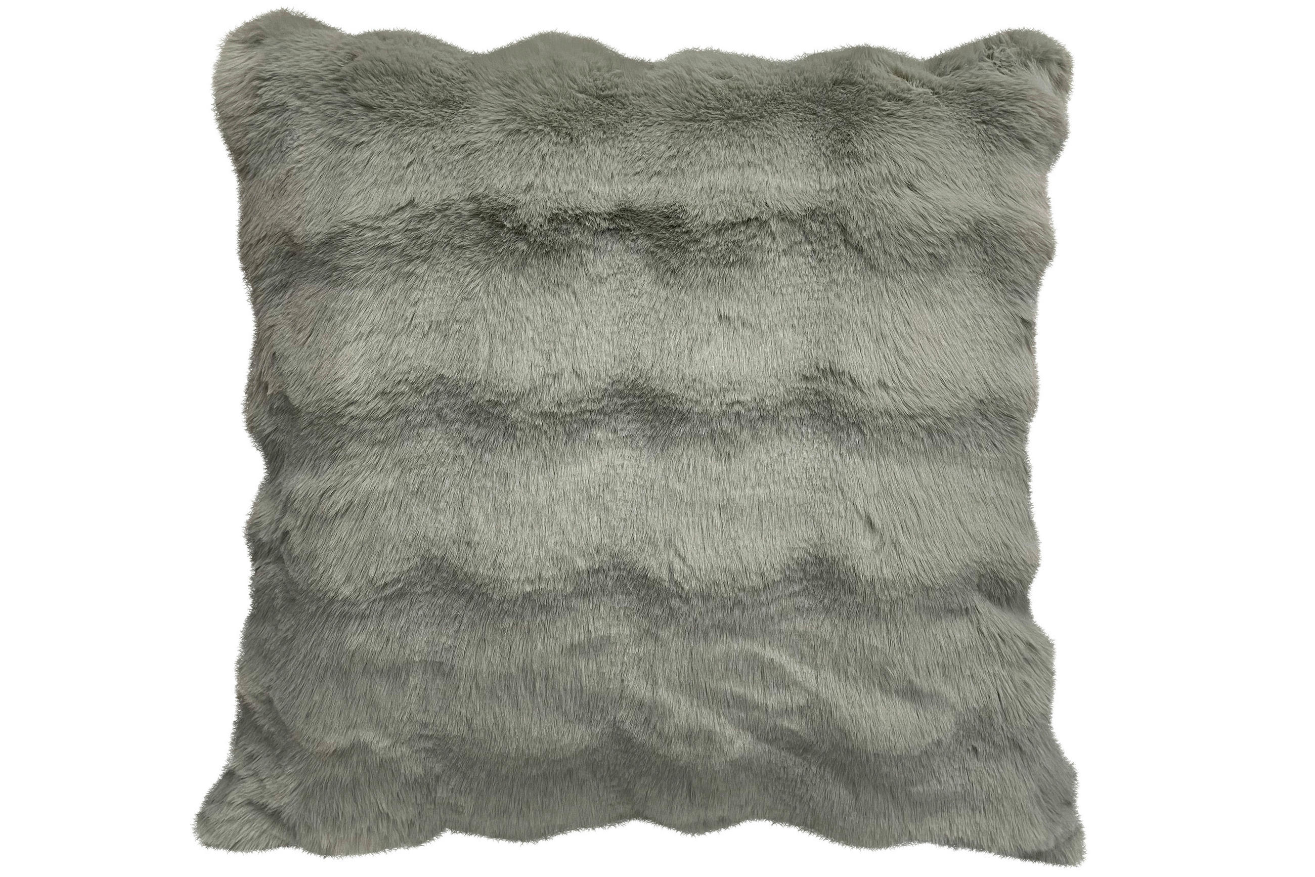 KOŽUŠINOVÝ POŤAH NA VANKÚŠ  50/50 cm - šalviovozelená, Basics, textil (50/50cm) - Novel