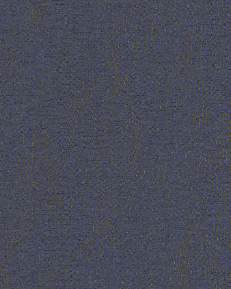 TAPETA VINILNA  plava, zlatne boje  - zlatne boje/plava, Design, papir (53*1000cm)