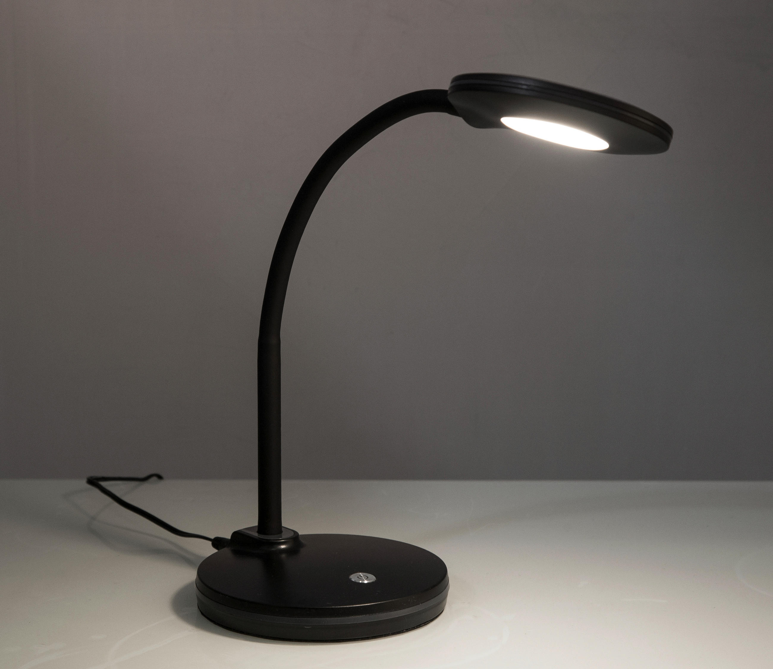 LED-TISCHLEUCHTE 18/13,2/35 cm   - Schwarz, Basics, Kunststoff (18/13,2/35cm) - Novel