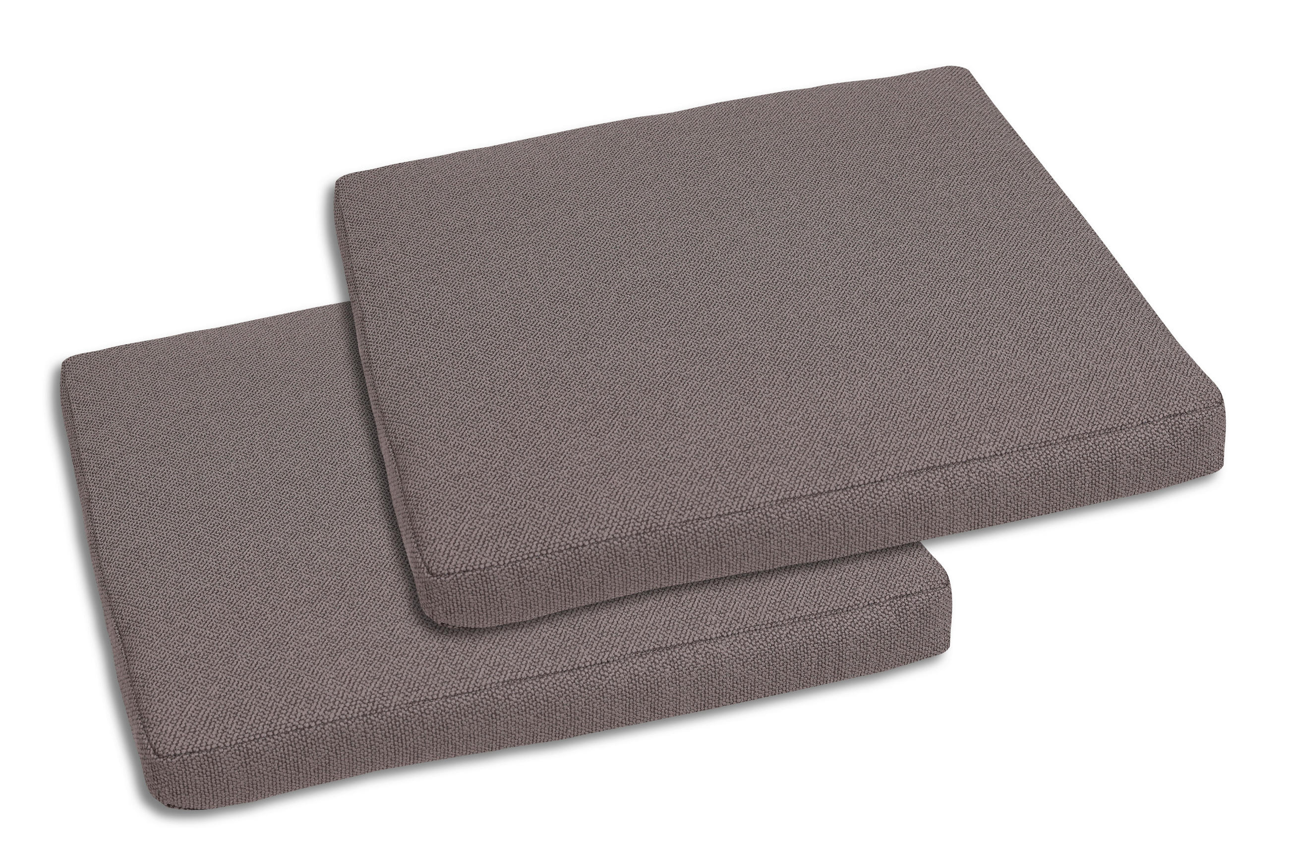 XXXLutz Gartensitzkissenset Taupe 46x7x46 cm