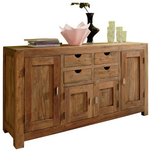 Balkenbett 180x200 Aus Sheesham Massiv Bestellen