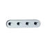 HAKENLEISTE - Chromfarben, Basics, Metall (18/4/3,9cm) HAKENLEISTE - Chromfarben, Basics, Metall (18/4/3,9cm)