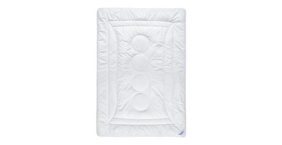 GANZJAHRESDECKE 140/200 cm  - Weiß, Basics, Textil (140/200cm) - Sleeptex