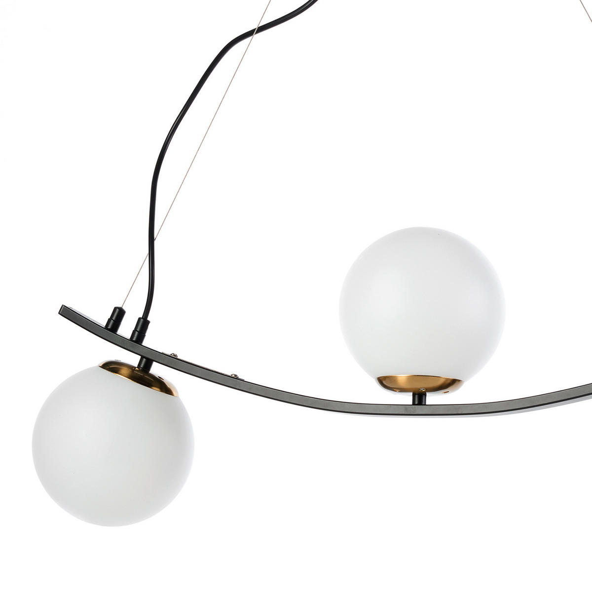 HÄNGELEUCHTE 73/15/90 cm   - Schwarz, Design, Kunststoff/Metall (73/15/90cm)