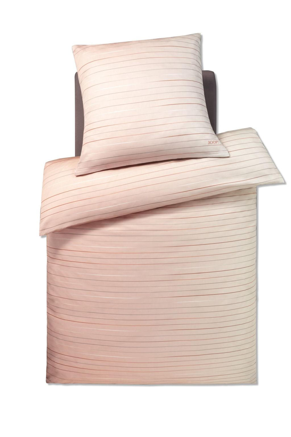BETTWÄSCHE MOVE Makosatin 135/200 cm - Orange, Basics, Naturmaterialien/Textil (135/200cm) - Joop!