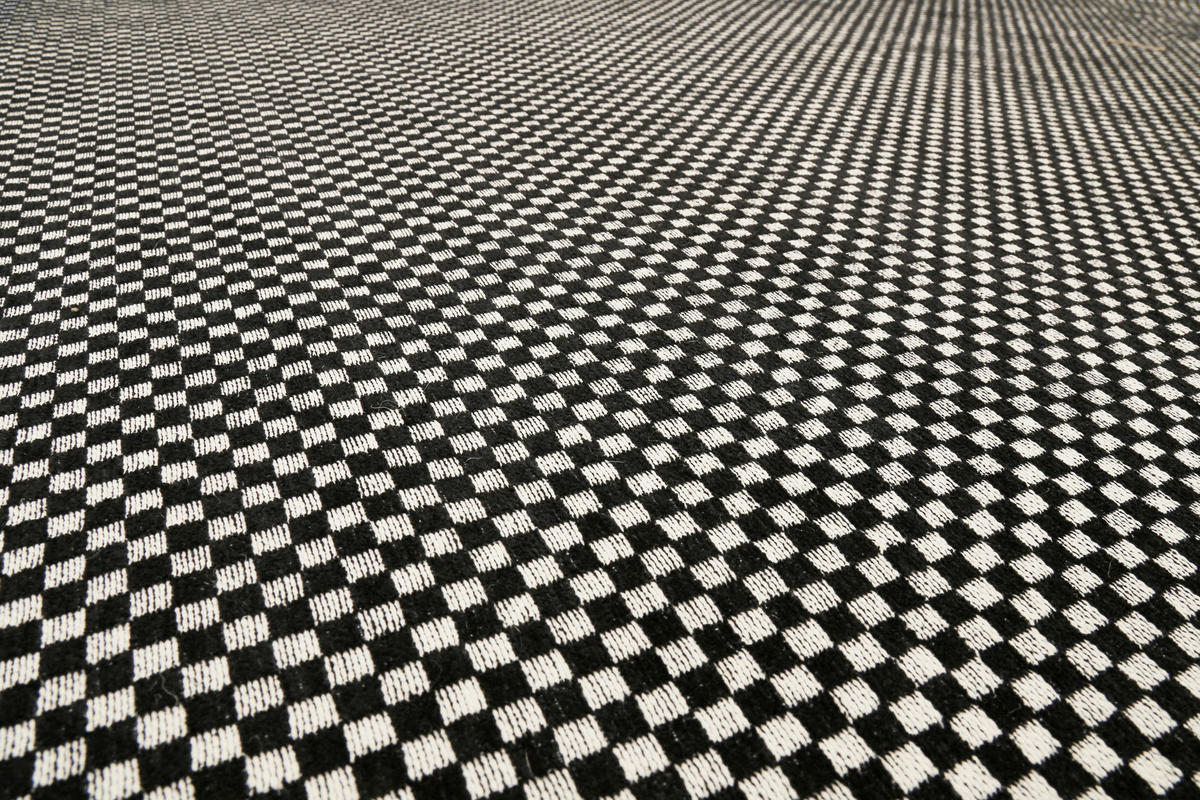 HANDWEBTEPPICH 160/230 cm Paulsen Schwarz rechteckig  - Schwarz, Trend, Textil (160/230cm) - Esprit