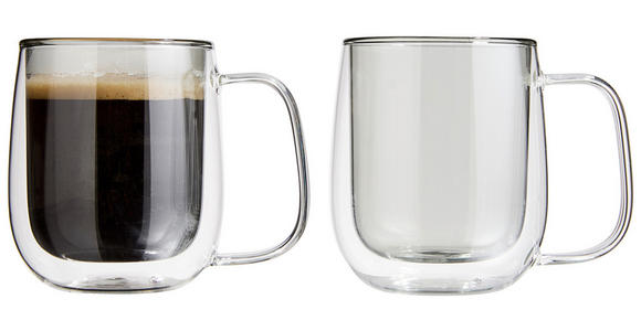 KAFFEEGLAS - Rosa, KONVENTIONELL, Glas (8/10,4cm) - Novel