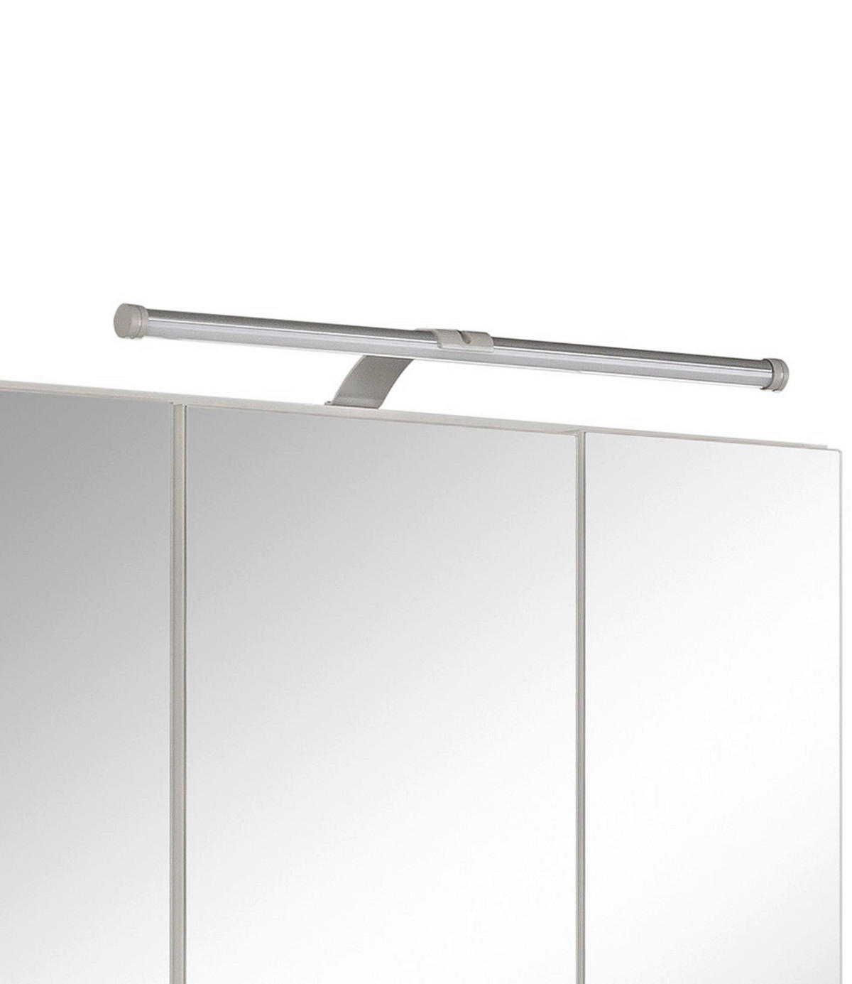 SPIEGELSCHRANK 60/64/20 cm  - Silberfarben/Weiß, MODERN, Glas/Holzwerkstoff (60/64/20cm) - Held