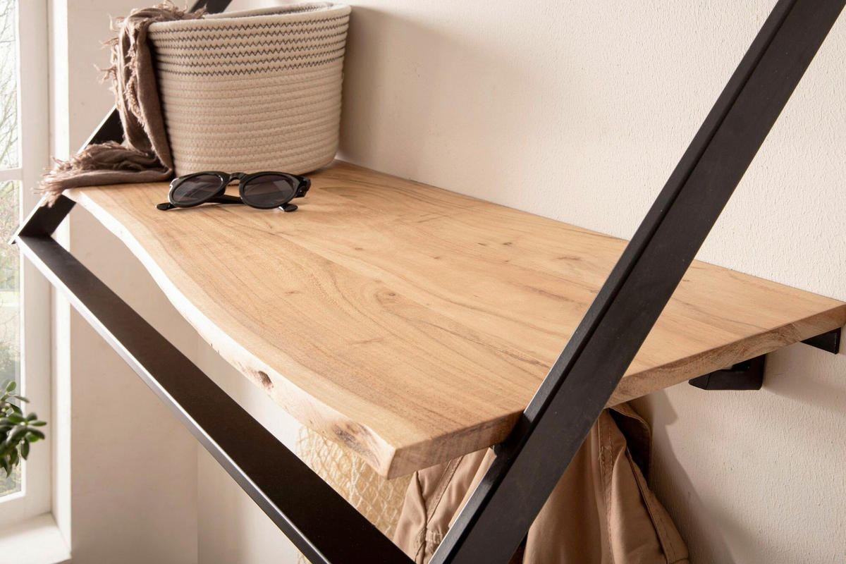 PREDSIEŇOVÝ NÁBYTOK, 100/40/32,5 cm - farba akácie, Design, drevo (100/40/32,5cm) - Livetastic