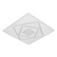 LED-DECKENLEUCHTE 47,7/47,7/6 cm   - Weiß, Basics, Kunststoff/Metall (47,7/47,7/6cm) - Novel