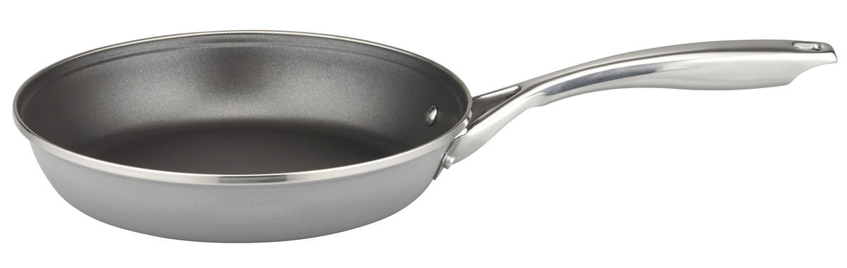 KOCHTOPFSET STRATOS 4-teilig  - Hellgrau, Basics, Metall - GSW