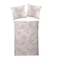 BETTWÄSCHE WERBEWARE Makosatin  - Rosa, Design, Textil (27/38/3cm) - Estella