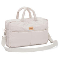 WICKELTASCHE  - Greige/Schwarz, Basics, Textil (43/28/14cm) - Fillikid