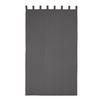 SCHLAUFENVORHANG  - Anthrazit, Basics, Textil (145/250cm)