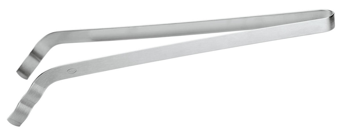 GRILLZANGE - Edelstahlfarben, Basics, Metall (35,5/5/8cm) - Rösle