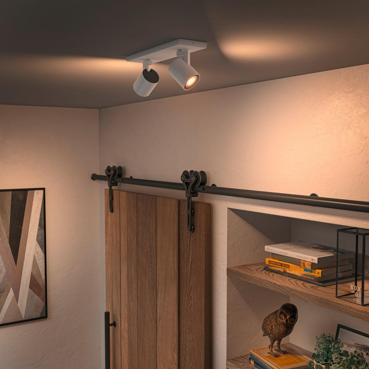 LED-STRAHLER - Weiss, Basics, Metall (30,50/10,90/8,90cm) - Philips HUE
