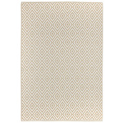 OUTDOORTEPPICH In-/ Outdoor 90/150 cm Weiß, Beige - Beige/Weiß, Trend, Textil (90/150cm) - Boxxx