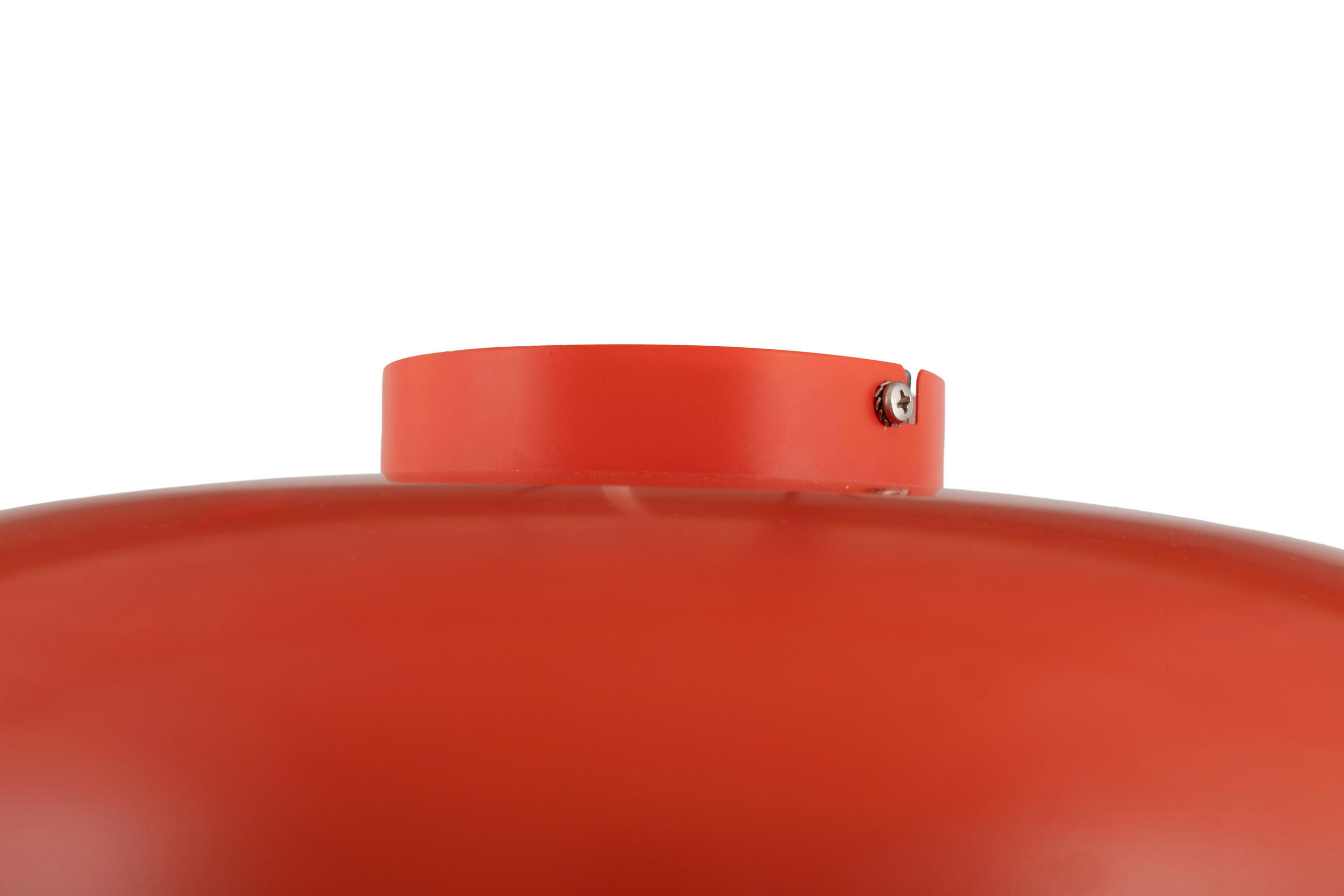 DECKENLEUCHTE 35/17.5 cm   - Weinrot, Design, Kunststoff/Metall (35/17.5cm) - Collet's Monde