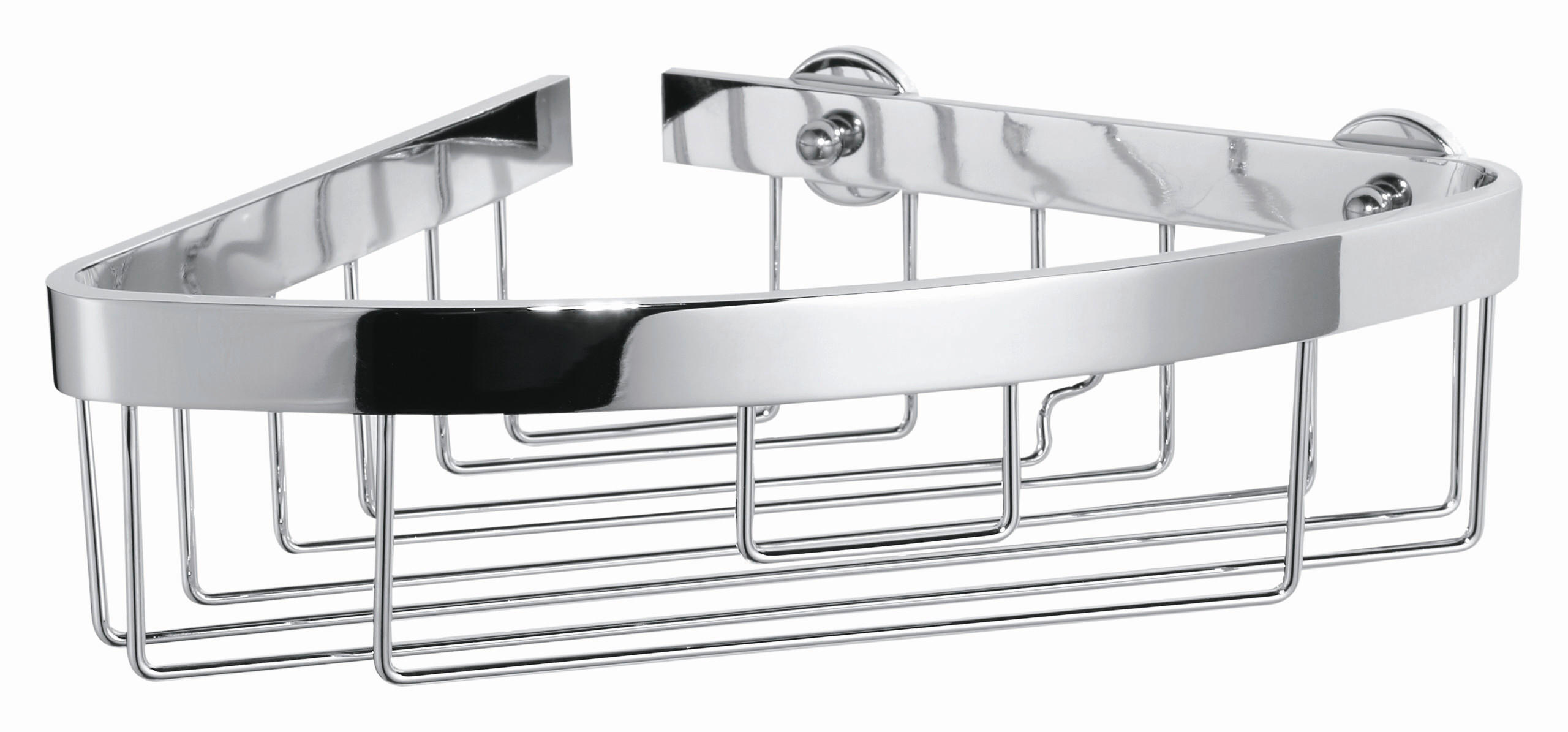 DUSCHABLAGE - Chromfarben, Basics, Metall (20,5/12,5/8,7cm) - Tesa